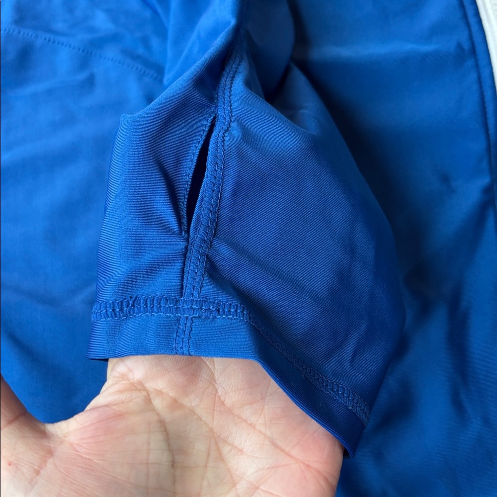 UVSkinz 3XL Blue UPF 50+ Zip-Front Sun Jacket Rash Guard - Picture 7 of 9